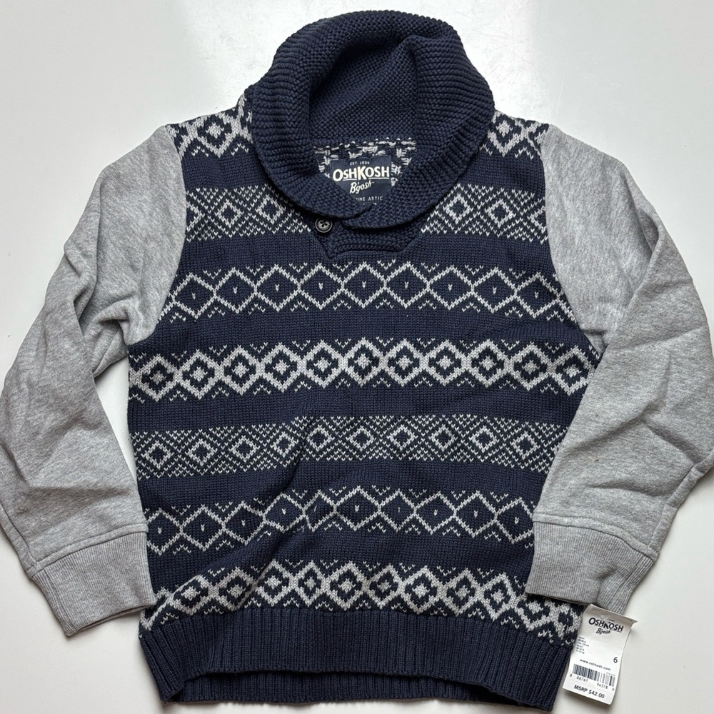 OshKosh‎ B'gosh kids Sweater sz 6